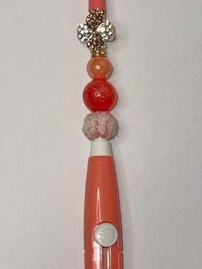 Coral Beaded Box Cutter - Custom